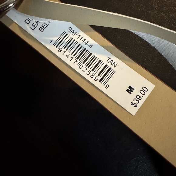 Stone Mountain Leather Embossed Belt Bag Sz Medium Ladies - Picture 8 of 10